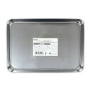 調理トレイ ステンレス製 角型 15×21.5×高さ1.7cm (100円ショップ 100円均一 100均一 100均)