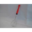 ミニ泡立て器 スリムタイプ ステンレス製 全長18cm (100円ショップ 100円均一 100均一 100均)