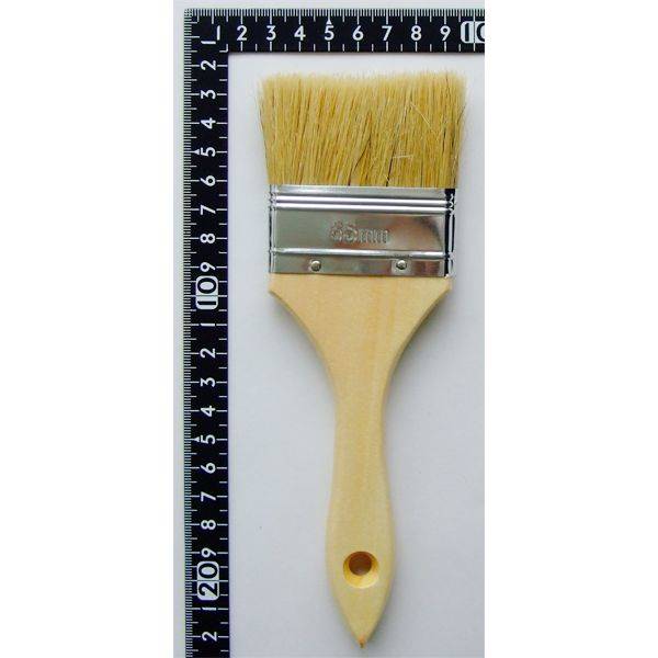 多用途刷毛 ストレートハンドル 大（幅6．5×全長20cm） (100円ショップ 100円均一 100均一 100均)