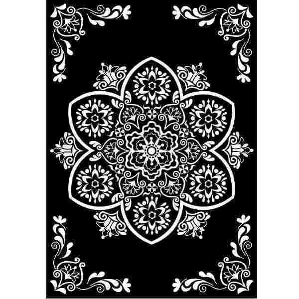 スクラッチアート フラワーストーリー スクラッチペン付 (100円ショップ 100円均一 100均一 100均)