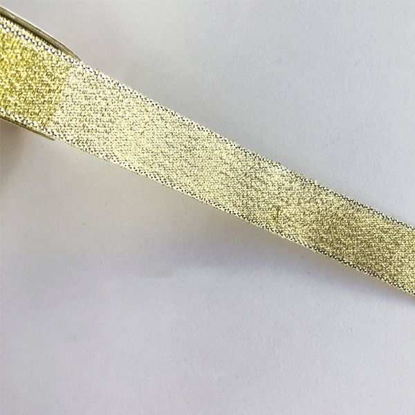 リボン メタリック 幅2cm×全長2m ［色指定不可］ (100円ショップ 100円均一 100均一 100均)