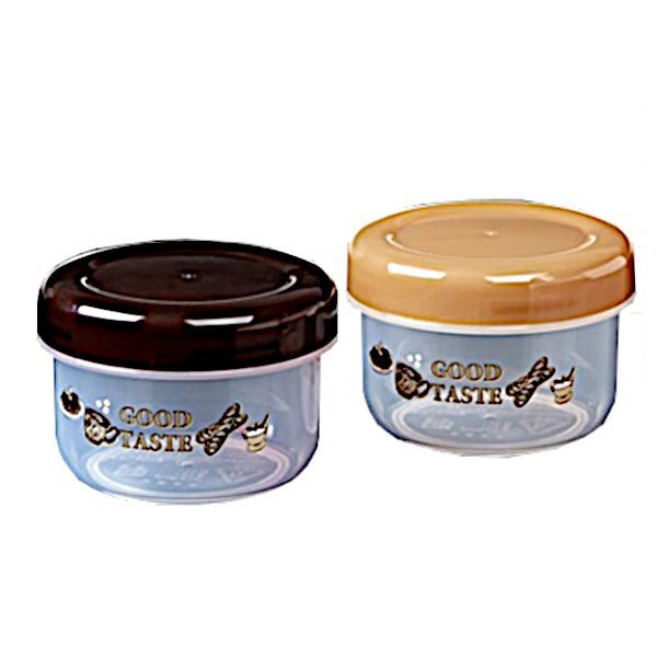 保存容器 カフェポットC 容量160ml 2個入 (100円ショップ 100円均一 100均一 100均) 1