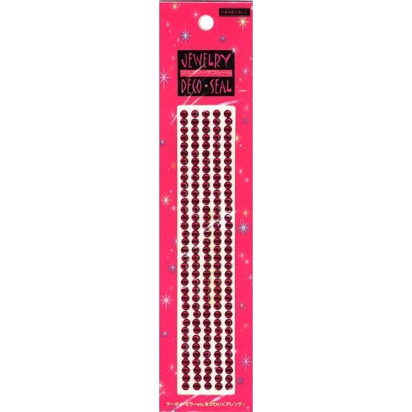 ジュエリーデコシール ドット 2 ［色指定不可］ (100円ショップ 100円均一 100均一 100均)