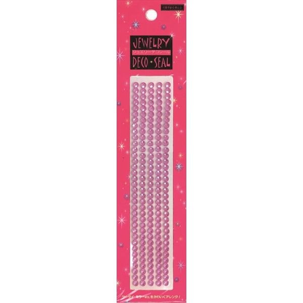 ジュエリーデコシール ドット 2 ［色指定不可］ (100円ショップ 100円均一 100均一 100均)