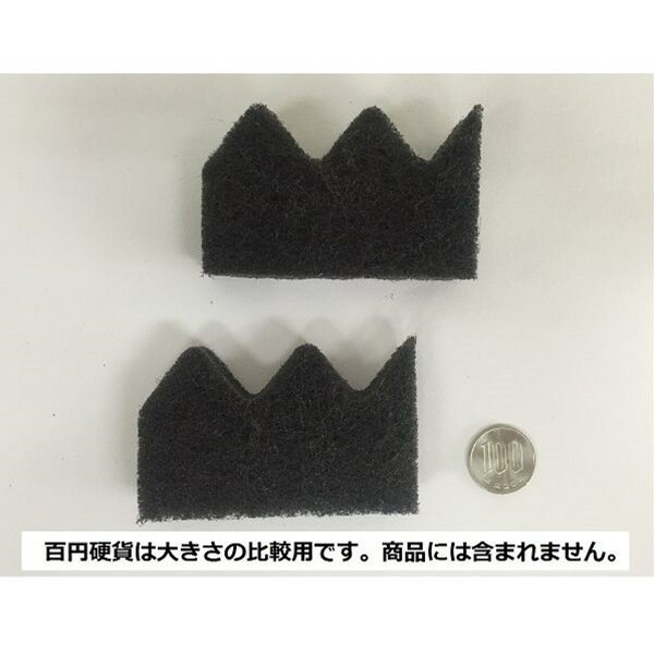 コゲ落とし不織布クリーナー 2個入 (100円ショップ 100円均一 100均一 100均)