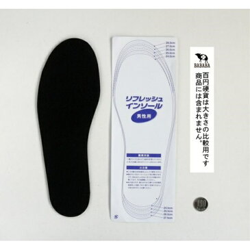 インソール 抗菌+消臭 男性用 フリーサイズ