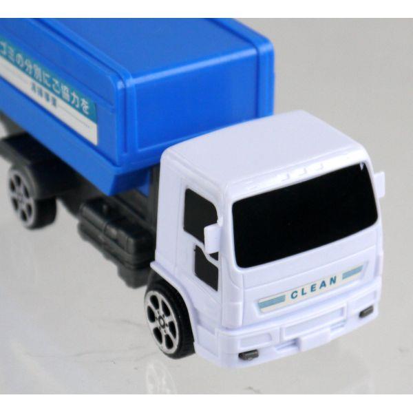 働く車 清掃車 プルバック式 (100円ショップ 100円均一 100均一 100均)