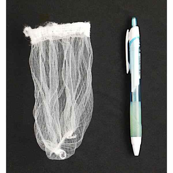 水切りネット 排水口用 細型 ストッキングタイプ 40枚入 (100円ショップ 100円均一 100均一 100均)