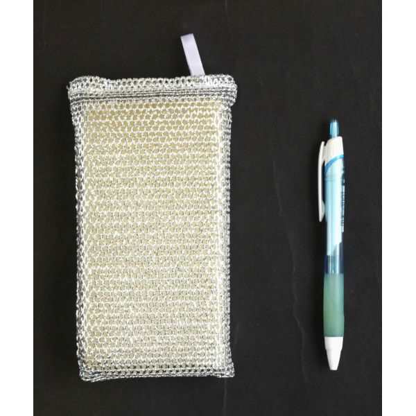 スポンジ 食器・調理器具用 アルミネット 3個入 (100円ショップ 100円均一 100均一 100均)