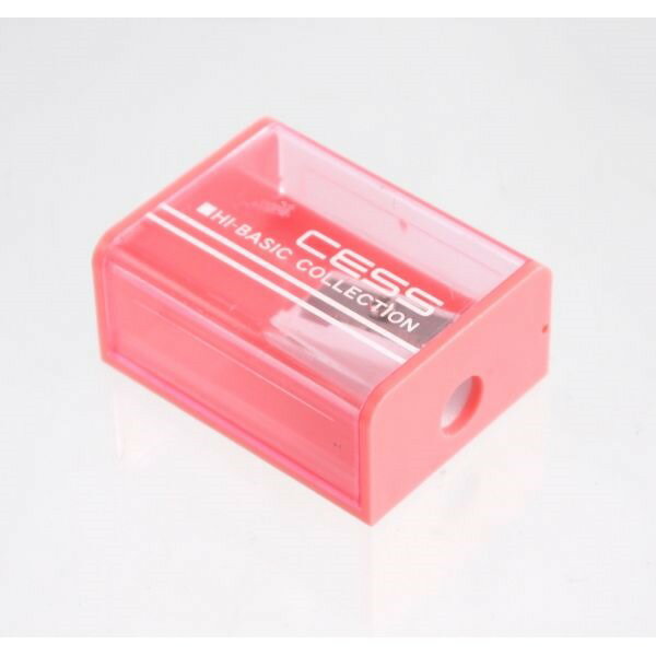 鉛筆削り シャープナー 角型 CESS ［色指定不可］ (100円ショップ 100円均一 100均一 100均)