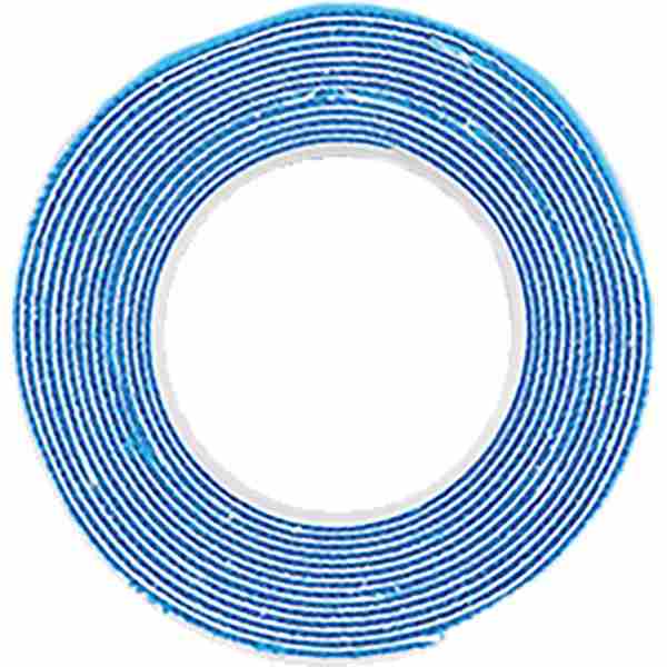 テーピングテープ 伸縮タイプ カラー ライトブルー 幅2．5cm×全長1．5m (100円ショップ 100円均一 100均一 100均)