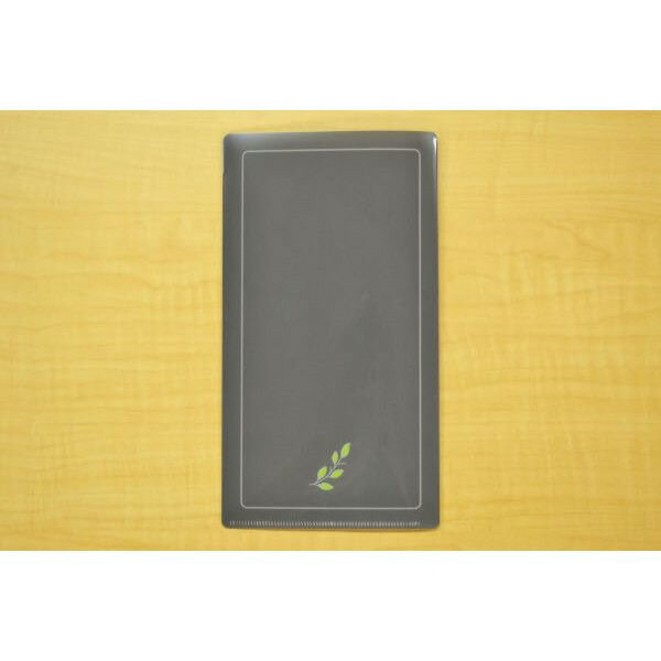 マスクケース リーフ 不織布マスク2枚収納可 11×20cm (100円ショップ 100円均一 100均一 100均)