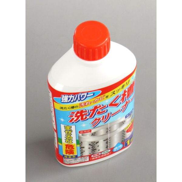 洗濯槽クリーナー 液体タイプ 除菌・消臭 塩素系 400ml 1回分 (100円ショップ 100円均一 100均一 100均)