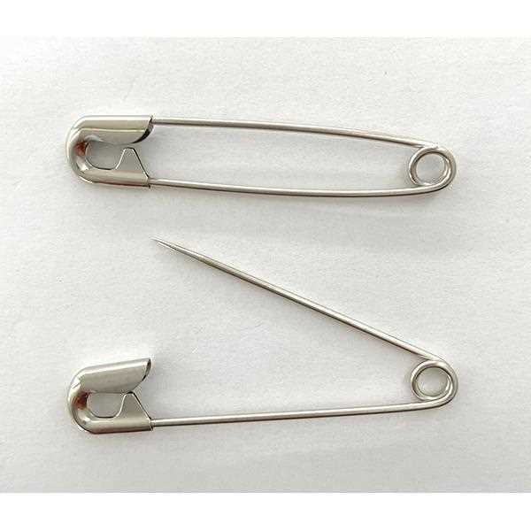 安全ピン スナッピン NO．5 5．3cm 10本入 (100円ショップ 100円均一 100均一 100均)