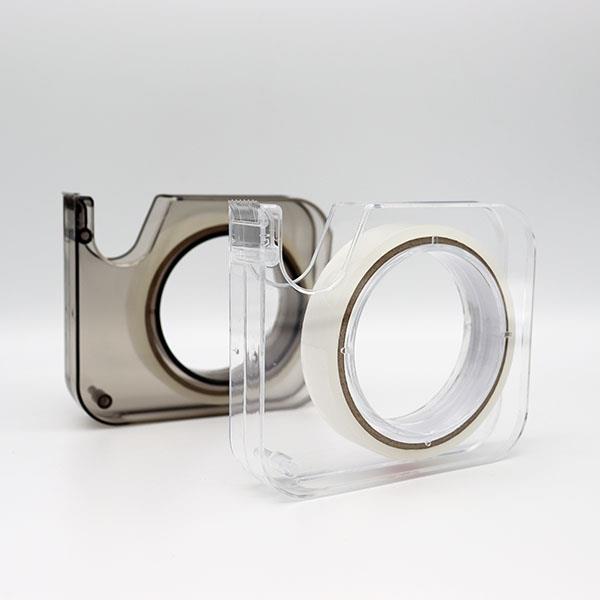 ハンドテ−プカッタ− クリスタル OPPテープ付 ［色指定不可］ (100円ショップ 100円均一 100均一 100均)