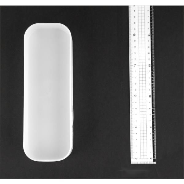 収納トレイ ライフトレー ホワイト S35型（21．5×7．5×高さ3．6cm） (100円ショップ 100円均一 100均一 100均)