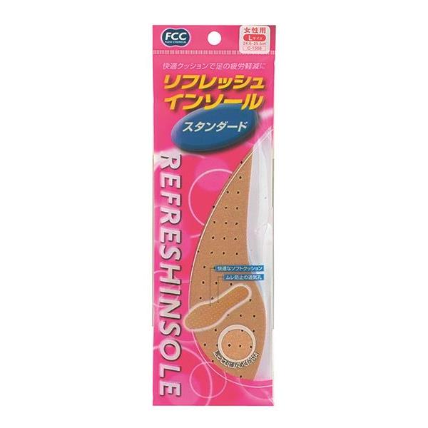 インソール リフレッシュ スタンダード 女性Lサイズ（24〜25．5cm） (100円ショップ 100円均一 100均一..