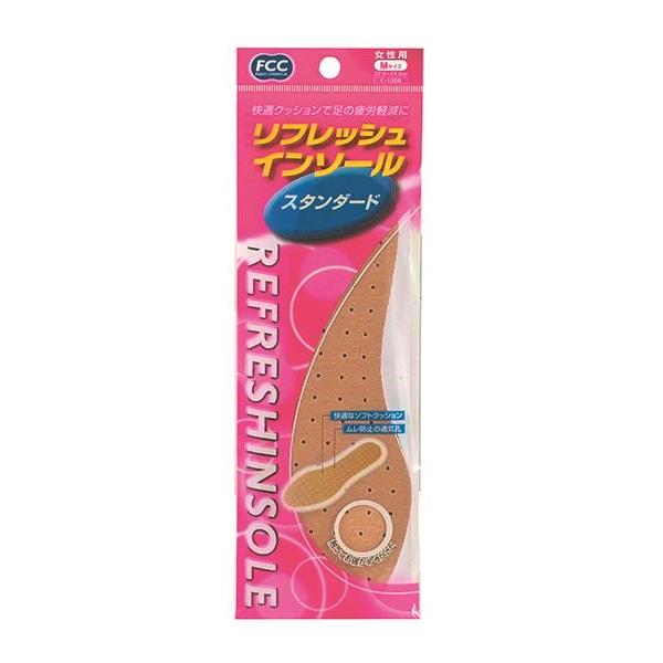 インソール リフレッシュ スタンダード 女性Mサイズ（22〜23．5cm） (100円ショップ 100円均一 100均一..