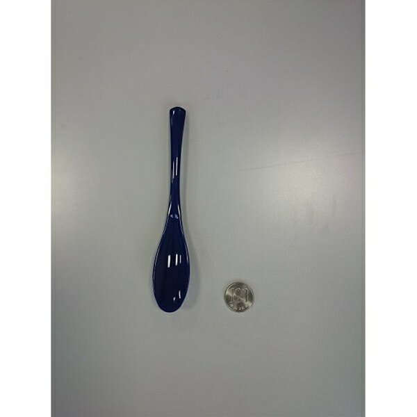 和スプーン （小） 紺 食洗機対応 (100円ショップ 100円均一 100均一 100均)
