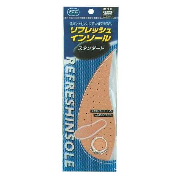 インソール リフレッシュ スタンダード 男性LLサイズ（27〜28cm） (100円ショップ 100円均一 100均一 100均)