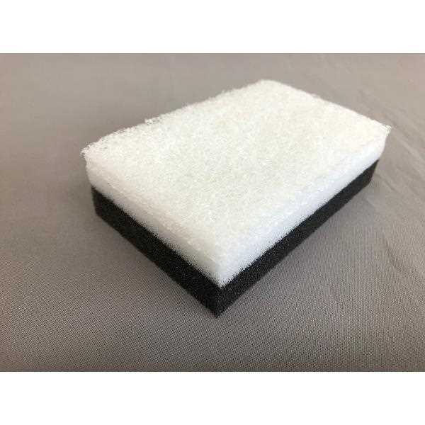 スポンジ シンク洗浄用 7×11×厚み3cm (100円ショップ 100円均一 100均一 100均)