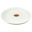 深丸皿 強化磁器 フチ付 直径15.3cm (100円ショップ 100円均一 100均一 100均)