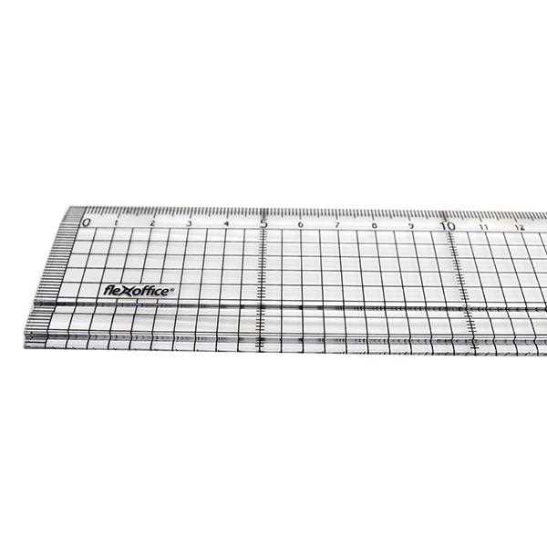 50cm定規 5mm方眼 ［種類指定不可］ (100円ショップ 100円均一 100均一 100均)