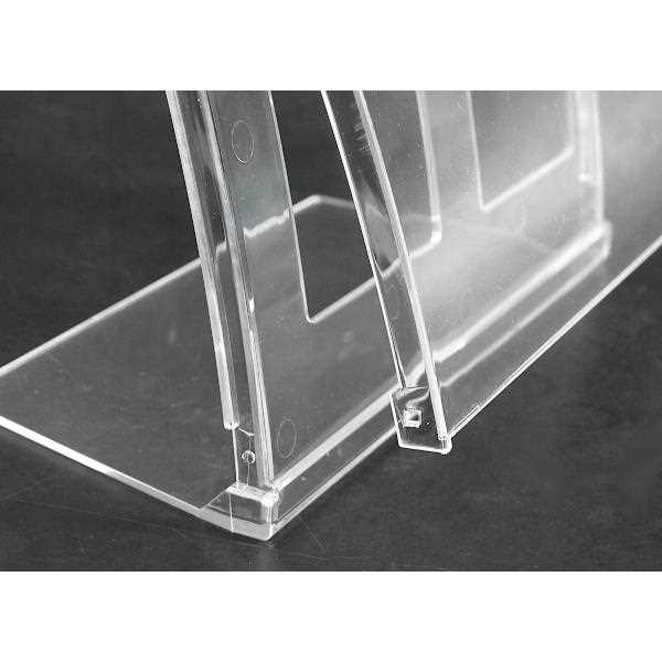 �ե��ȥե졼�� Curved Stand A5�������б� 9.8��16�߹⤵20.9cm