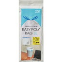 ポリ袋 ひも付 EASY POLY BAG 3L 20枚入 (100円ショップ 100円均一 100均一 100均)