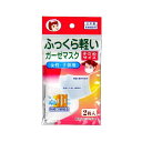 ガーゼマスク 女性・子供用 小さめサイズ(8.5×11.5cm) 2枚入 (100円ショップ 100円均一 100均一 100均)