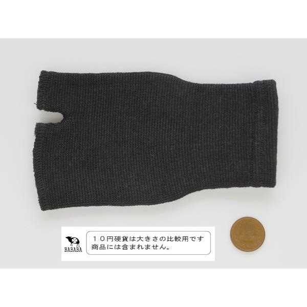 サポーター手の甲用ブラック手の甲周り21~27cm