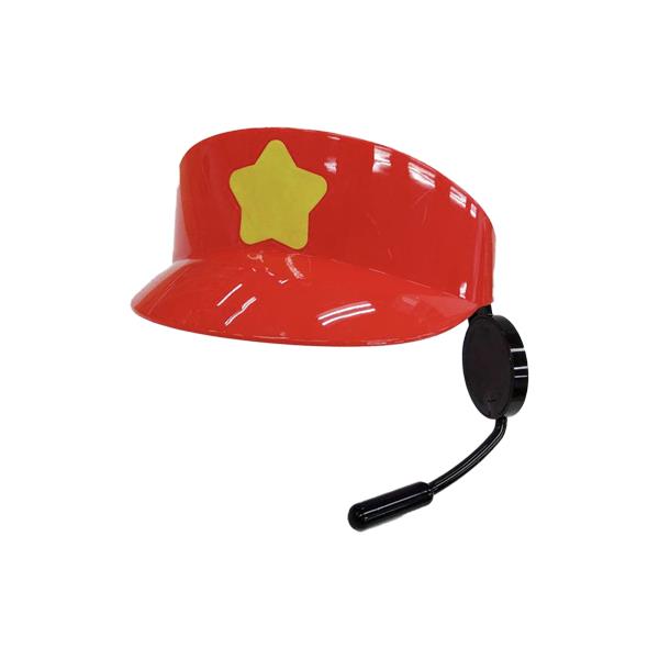 なりきりクルーキャップ マイク付 [色指定不可...の紹介画像3