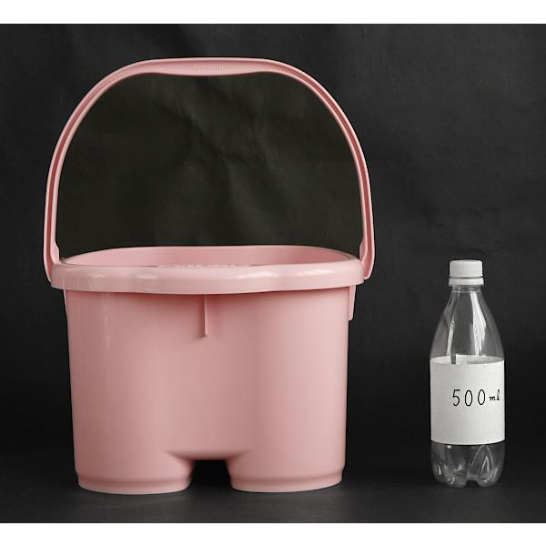 足湯バケツ レディース足湯専科 パステルピンク...の紹介画像2