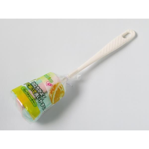 コップクリーナー respiration 抗菌・防臭 25cm ［色指定不可］ (100円ショップ 100円均一 100均一 100均)