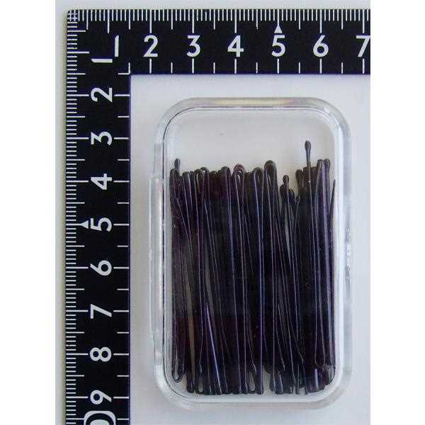 玉付カールピン 5cm 25g 収納ケース付 (100円ショップ 100円均一 100均一 100均)