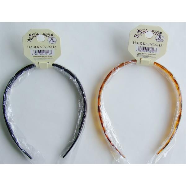 カチューシャ ベーシック 幅1cm ［色柄指定不可］ (100円ショップ 100円均一 100均一 100均)