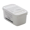 保存容器 ホワイティパック 容量700ml (100円ショップ 100円均一 100均一 100均)