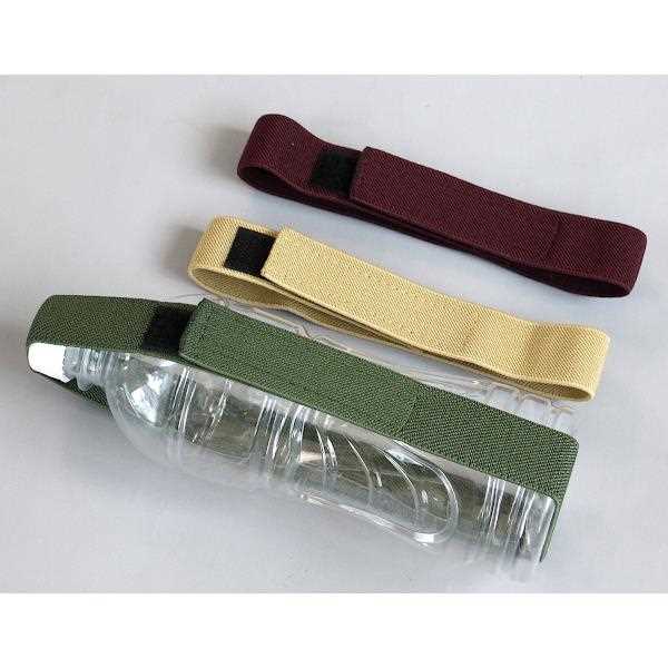 べんりベルト 2倍伸縮 3色 2.5×全長45cm 3本入 (100円ショップ 100円均一 100均一 ...