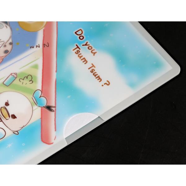 クリアファイル キャラパレDC18 ディズニーツムツム A4サイズ対応 31×22cm (100円ショップ 100円均一 100均一 100均)