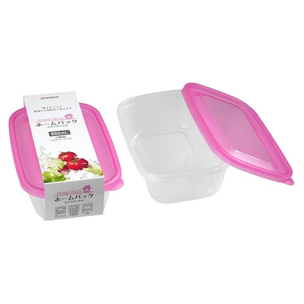 食品容器 ホームパックA ピンク 容