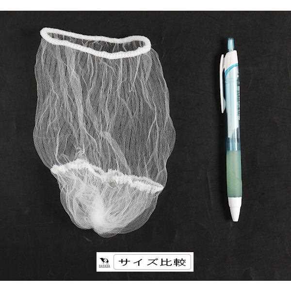 2重底水切りネット 浅型 ストッキングタイプ 30枚入 (100円ショップ 100円均一 100均一 100均)