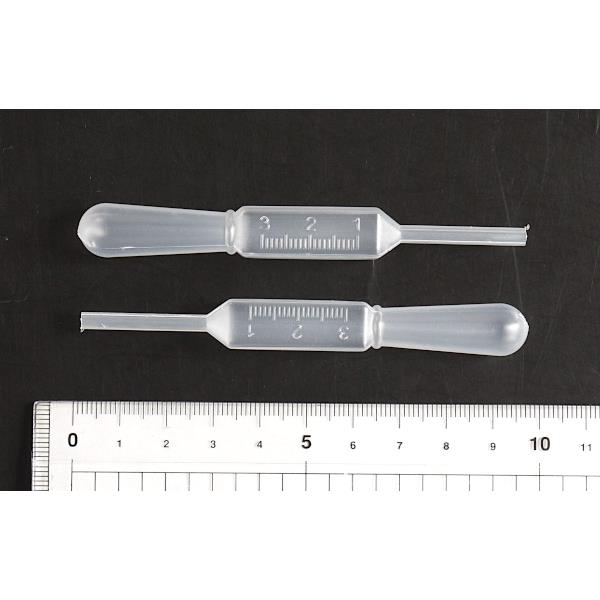 スポイト 目盛付 容量3cc 5本入 (100円ショップ 100円均一 100均一 100均)