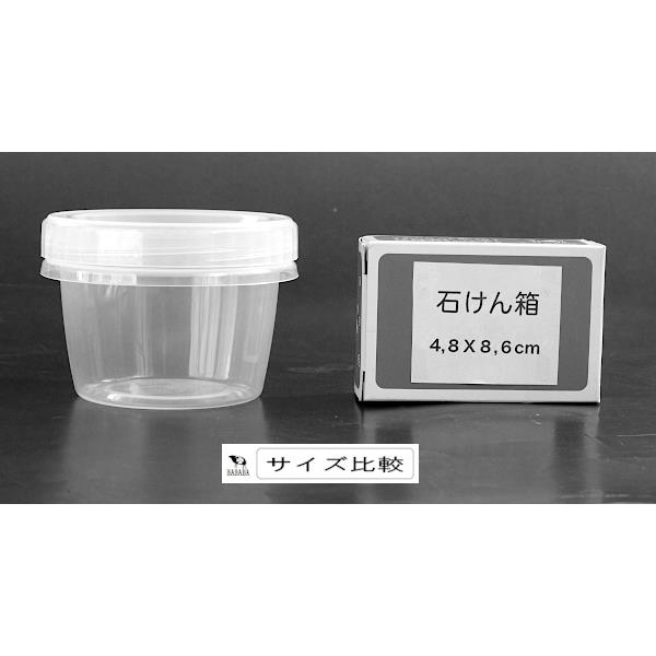 保存容器 ツイストポット クリア 容量250ml 2個入 (100円ショップ 100円均一 100均一 100均)