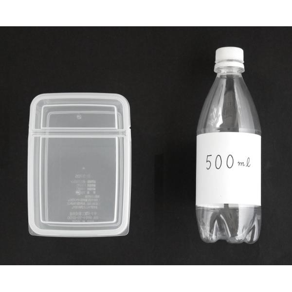 保存容器 ロックパック クリア スリムS(容量750ml) (100円ショップ 100円均一 100均一 100均)