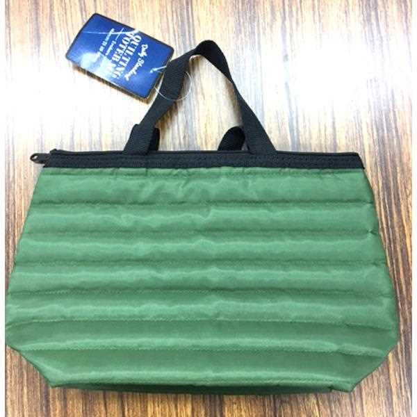 中綿トートバック 21×19×マチ10cm ［色指定不可］ (100円ショップ 100円均一 100均一 100均)