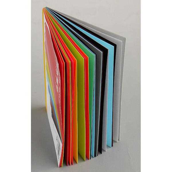 色画用紙 12.5×17.5cm 10色 40枚入 (100円ショップ 100円均一 100均一 100均)