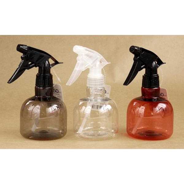 スプレーボトル PET霧吹き 容量350ml ［色指定不可］ (100円ショップ 100円均一 100均一 100均)