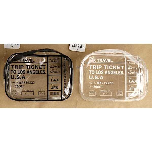 トラベルポーチ 12×16×マチ5cm ［色指定不可］ (100円ショップ 100円均一 100均一 100均)