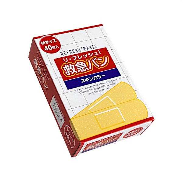 絆創膏 リフレッシュ救急バン Mサイ