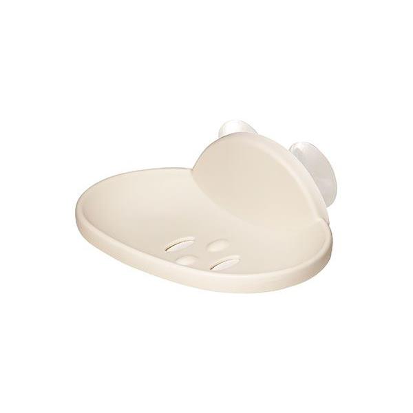 ソープラック シングル テルマリウム アイボリー 14.1×9.5×高さ5cm (100円ショップ 100円均一 100均一 100均)